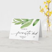 ハッピーファーズデーお気に入りのパパプレゼント カード (黄色い花)