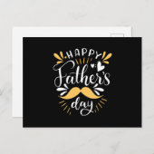 ハッピーファーズデーパパプレゼント 案内ポストカード (正面/裏面)