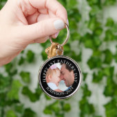 ハッピーファーズデー。かわいいパパ キーホルダー (手)