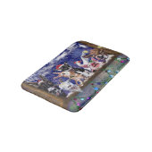 ハッピーファーム動物クリスマスバスマット バスマット (アングル)
