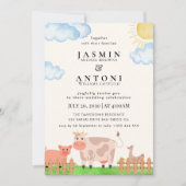 ハッピーファーム 招待状 (正面)