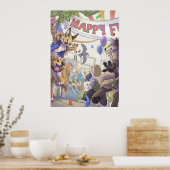 ハッピーファーリー詐欺師 ポスター (キッチン)