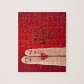 ハッピーフィンガーヴァレンティーンズデー ジグソーパズル (縦)