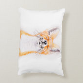 ハッピーフォックス アクセントクッション (裏面(縦))