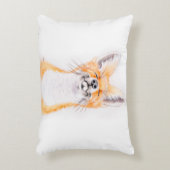 ハッピーフォックス アクセントクッション (正面(垂直))