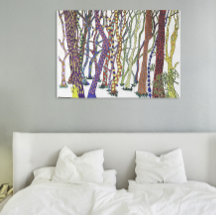 ハッピーフォレストの光沢のあるポス熱狂するター