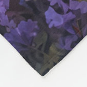 ハッピーフォレストテディベアアート フリースブランケット (角)