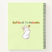 ハッピーフォレスト🌻🌲🧡 ノートブック (裏面)