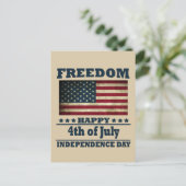 ハッピーフォースオブジュライ インディペンデンスデー ポストカード (スタンド正面)