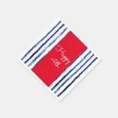 ハッピーフォースペーパー スタンダードカクテルナプキン (角)