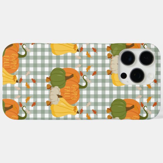 ハッピーフォールパンプキン Case-Mate iPhoneケース (裏面 (横))