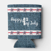 ハッピーフォー7月4日クーラーボックス 缶クーラー (裏面)