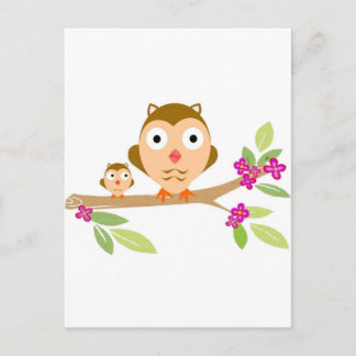 ハッピーフクロウ ポストカード