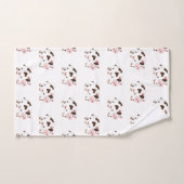 ハッピーフシズバスタオル – あなたの色 バスタオルセット (ハンドタオル)