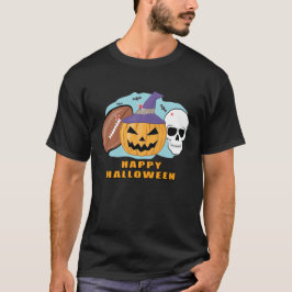 ハッピーフットボールハロウィーン Tシャツ