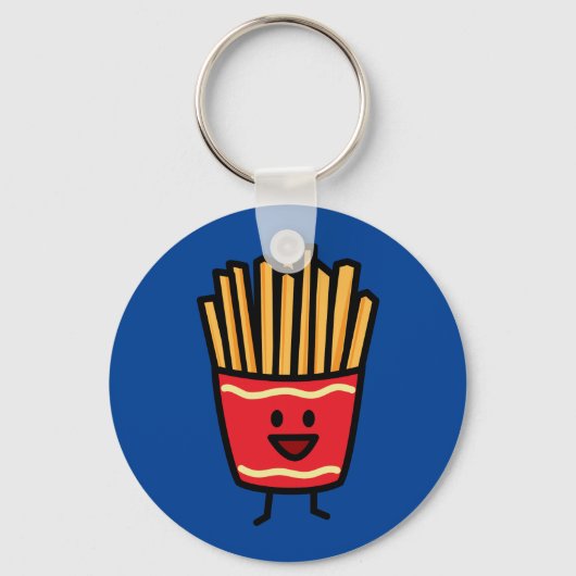 ハッピーフフランスのリーズ キーホルダー (正面)