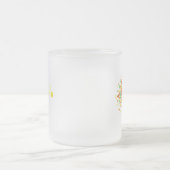 ハッピーフューエル「D」 フロストグラスマグカップ (中央)