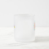 ハッピーフューエル"P"曇りガラスコーヒーマグ フロストグラスマグカップ (中央)