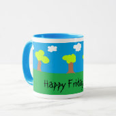 ハッピーフライデーイブ マグカップ (正面左)