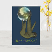 ハッピーフライデーカード カード (黄色い花)