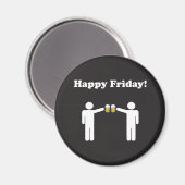 ハッピーフライデーマグネット マグネット (正面/裏面)