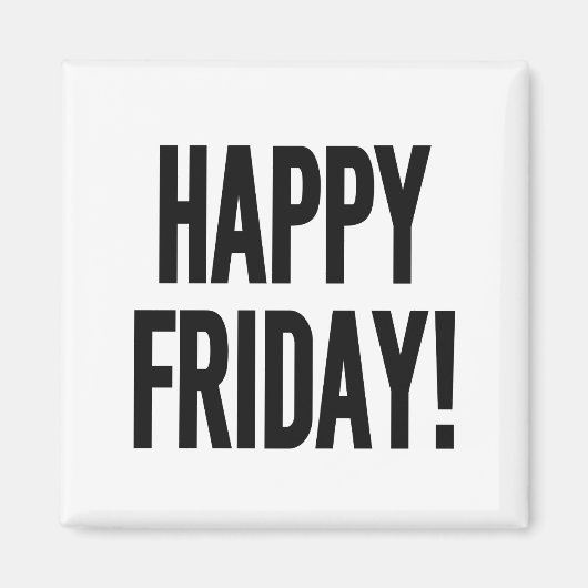 ハッピーフライデー! マグネット (正面)