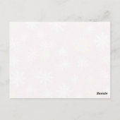 ハッピーフラワーズハッピーバースデーはがき ポストカード (裏面)