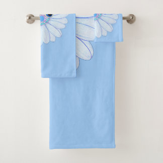 ハッピーフラワーバッドハンタッチセット バスタオルセット