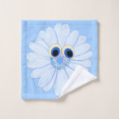 ハッピーフラワーバッドハンタッチセット バスタオルセット (ウォッシュタオル)