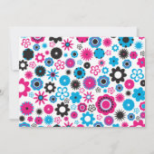 ハッピーフラワーパーティー 招待状 (裏面)