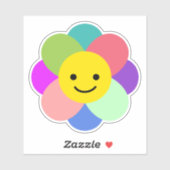 ハッピーフラワー シール (シート)