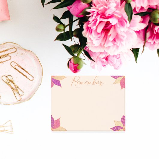 ハッピーフラワー ポストイット