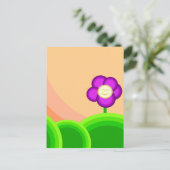 ハッピーフラワー ポストカード (スタンド正面)