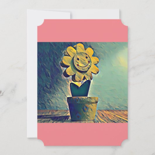 ハッピーフラワー#3 サンキューカード (正面)