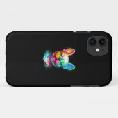 ハッピーフランスのブルドッグ笑顔顔 Case-Mate iPhoneケース (裏面(横))