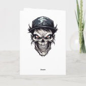 ハッピーフリーキー誕生日ゾンビキャラクター カード (裏面)