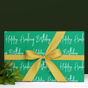 ハッピーフリーク誕生日 ラッピングペーパー