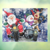 ハッピーフレンズおもしろいクリスマスウィンドウ ウィンドウサイン (シート3)