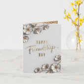 ハッピーフレンドシップデイカード カード (黄色い花)