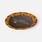 ハッピーフレンドリーパーソナライズされた紙プレート ペーパープレート (アングル)