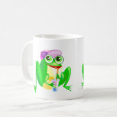 ハッピーフロッグコーヒーマグ コーヒーマグカップ (正面左)