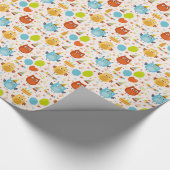 ハッピーフート誕生日 ラッピングペーパー (角)