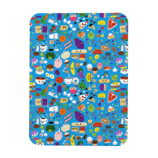 ハッピーフード マグネット (縦)