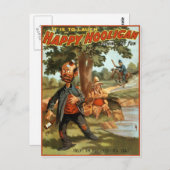 ハッピーフーリガン – お茶に毒！ ポストカード (正面/裏面)