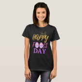 ハッピーフールの日4月1日のイースター Tシャツ (正面フル)