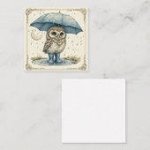 ハッピーフール、ハッピーカード:雨または輝き ノートカード (正面/裏面)