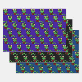 ハッピーブックウォームコレクション ラッピングペーパーシート