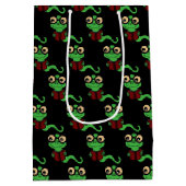 ハッピーブックウォームブラック ミディアムペーパーバッグ (裏面)