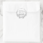 ハッピーブッダと蓮 ラウンドシール (バッグ)