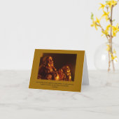 ハッピーブッダノートカード カード (黄色い花)